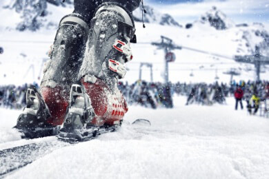 Unfallort Skipiste - welche Verletzungen drohen und wie lassen sie sich vermeiden?