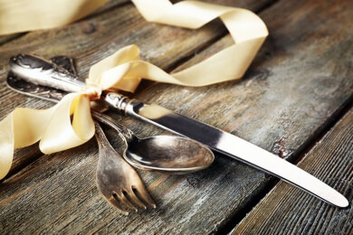 Das Auge isst mit - dies fängt schon bei der Wahl des Bestecks an