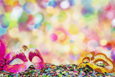 Karneval in Venedig: Alljährlich werden hunderttausend Gäste erwartet