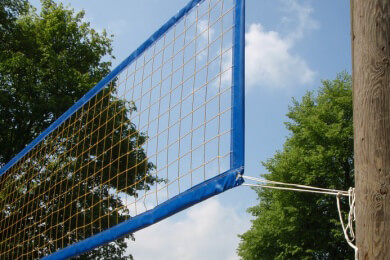 Ballbadminton - Kombination aus Volleyball und Badminton begeistert Indien