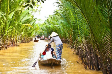Mekong Delta: Reise zu Vietnams schwimmendem Marktplatz