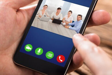 Telefon- und Videokonferenz - virtuelle Meetings effektiv gestalten