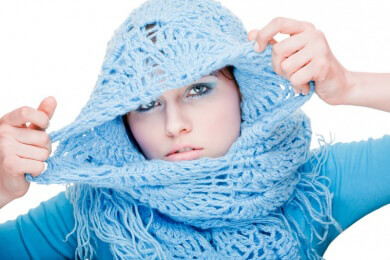 Flauschige Wintermode von Fell bis Strick