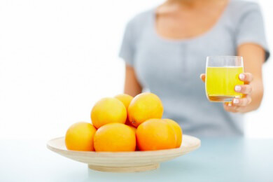 Umdenken beim Orangensaft: der Saft ist gesünder als die Frucht