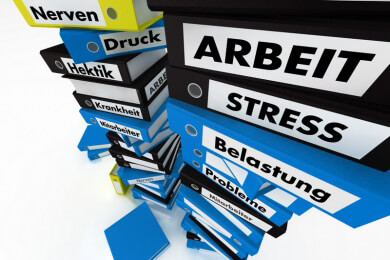 Steigt der Stress am Arbeitsplatz, steigt auch die Gesundheitsgefahr der Mitarbeiter