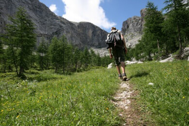 Wandern mit Handicap - spezielle Wanderwege für Blinde und Sehbehinderte machen es möglich