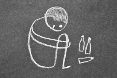 Alkohol und Dopamin: Der Alkoholentzug verändert die Hirnchemie vermutlich langfristig