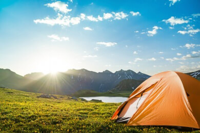 Hilft Camping gegen Schlafprobleme?