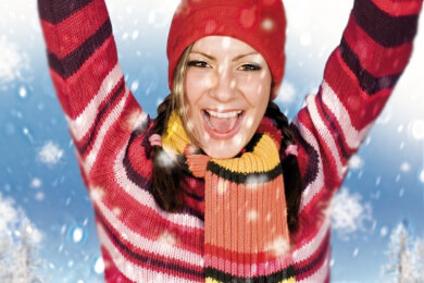 Piercing-Schmuck bei frostigen Temperaturen vorsorglich herausnehmen