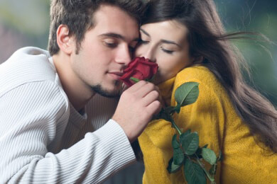Männer entdecken ihre romantische Seite