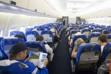 Geheimnis der besten Pätze im Flugzeug gelüftet