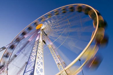 Größtes Riesenrad Europas entsteht in Berlin und der Bau hat begonnen