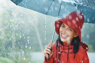 Besseres Erinnerungsvermögen bei regnerischem Wetter