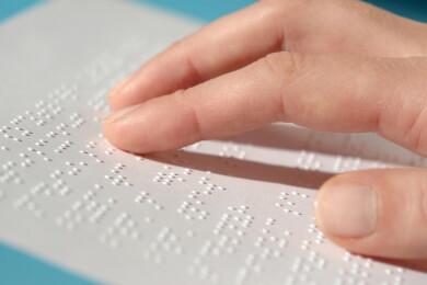 Können Blinde überhaupt nichts sehen?