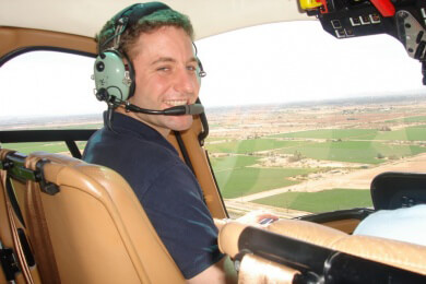 Übernachtung über den Wolken im Hotelicopter