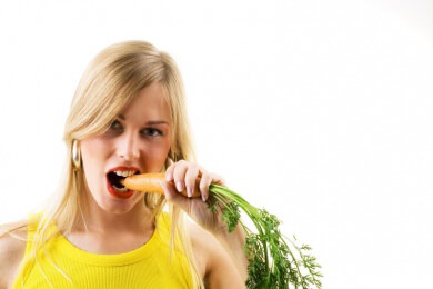 Für die Augen gesund sind nicht nur Möhren allein, auch andere Gemüse enthalten Beta-Carotin