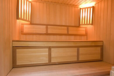 Auch Kleinkinder dürfen saunen