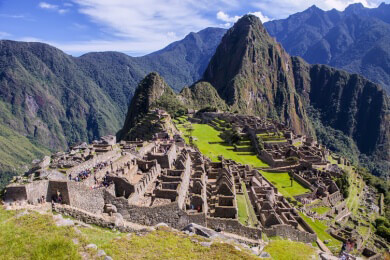 Machu Picchu und andere gefährdete Kulturstätten