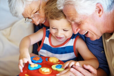 Oma und Opa Verlust aufgrund einer elterlichen Trennung