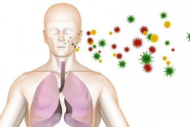 Bakterien bilden ein Schutzschild gegen angreifende Abwehrzellen