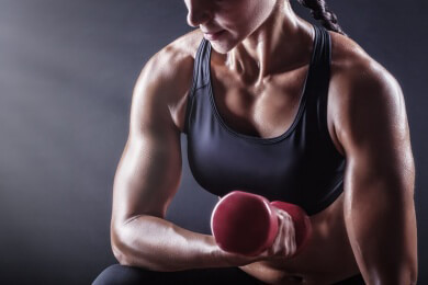 Macht Krafttraining bei Frauen männliche Muskeln?