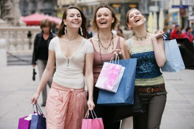 Beim Shopping Kalorien verbrennen