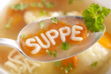 Gegen niedrigen Blutdruck hilft Suppe mehr als Kaffee
