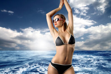 Schlank an den Strand - die Bikinifigur erreichen, bevor der Sommer vor der Tür steht