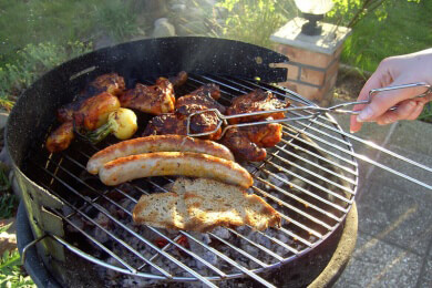 Beim Grillen auch auf die Nachbarn Rücksicht nehmen