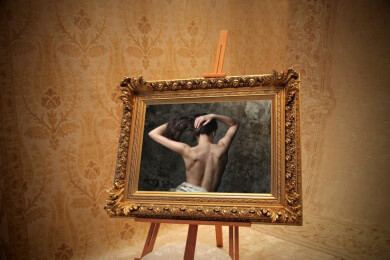 Ausstellung im Museum in Rotterdam mit Werken des holländischen Kunstfälschers van Meegeren