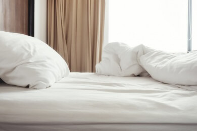 Unordentliche Betten gesünder