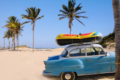 Mit plattem Reifen in den Urlaub