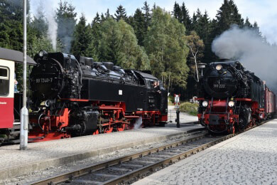 Nostalgie-Zug: Mit der Dampflok durch Nordrumänien