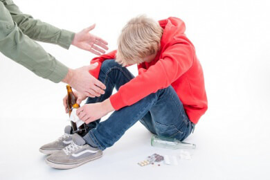 Mädchen haben öfters Probleme mit der Psyche, die Junges dagegen mit Drogen oder Alkohol