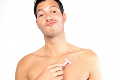 Nicht jede Frau findet einen rasierten Männerkörper attraktiv