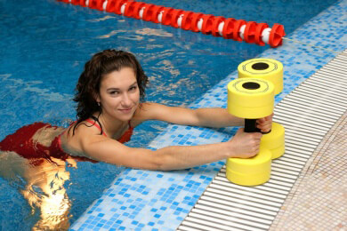 Abspecken per Wassersport klapp besser in warmem Wasser