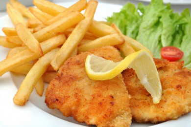 Zu große Schnitzel führen zu Ärger mit dem Finanzamt