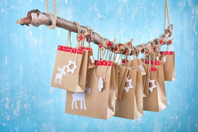 Den individuellen Adventskalender stressfrei zusammenstellen