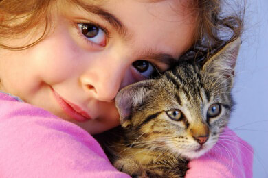 Deutsche Haushalte mit Kindern haben meist Haustiere wie Hunde und Katzen