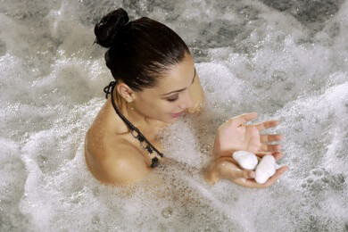 Mit dem Baden in Thermalwasser dem Körper etwas Gutes tun