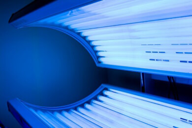 Solarien schützen nicht vor Sonnenbrand