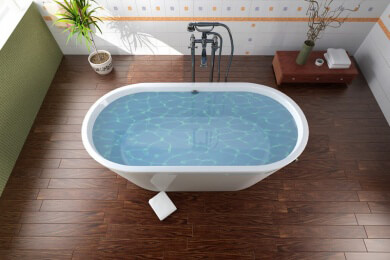 Wohlfühlen und entspannen in der richtigen Badewanne