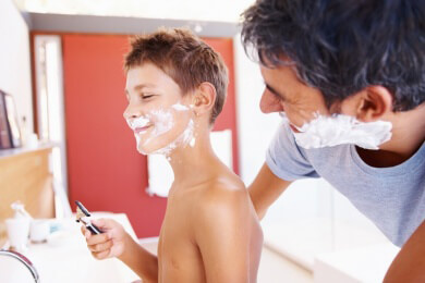 So rasieren sich deutsche Männer