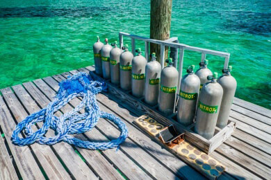 Studie - Atemgasgemisch Nitrox mindert bei Tauchern Gefäßelastizität