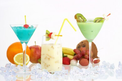Cocktails sind auf Partys beliebt