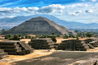 Führt der jetzt entdeckte Tunnel zu den Grabkammern der Herrscher von Teotihuacán?