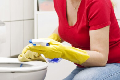 Ohne Chemie zu einer sauberen Toilette