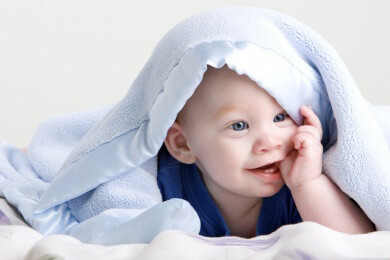 Pflege der Babyhaut im Winter