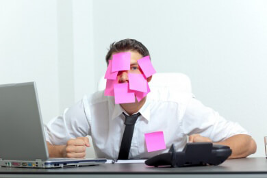 Post it an Glasscheiben - der neue Trend aus Frankreich