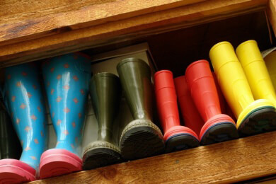 Gummistiefel - der neue Schuhtrend für den Herbst